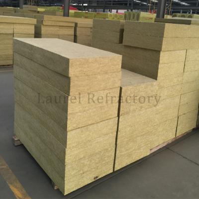 China Fireproof and Heat Insulation Refractory Rock Wool Board Mineral Wool Acoustic Slab for Construction use for sale