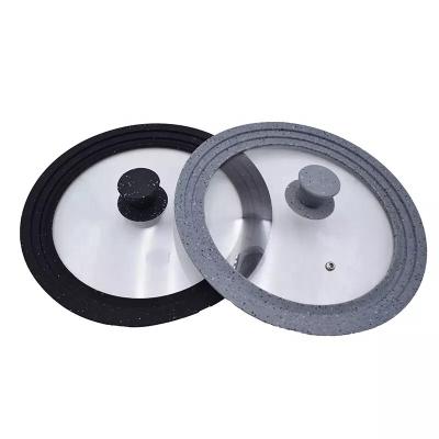 China Durable Universal 4.0mm Tempered Glass Lid For Cookware Pan And Frying Pot for sale