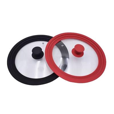 China Various size durable tempered glass lid for cooking pots and pans for sale