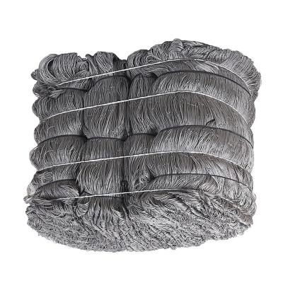 China Multifilament Market Guyana Price China Cheapest High Tenacity Polyethylene PE Gray Color Single Knot Farming Fishing Nets 380D/27PLY 7-1/2