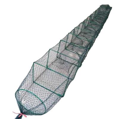 China Hot Selling China 9.2M PE 25cm*40cm*25 Aquaculture Net 25cm*40cm*25 PE Aquaculture Net Shrimp Cage Crayfish Pot Fishing Nets for sale