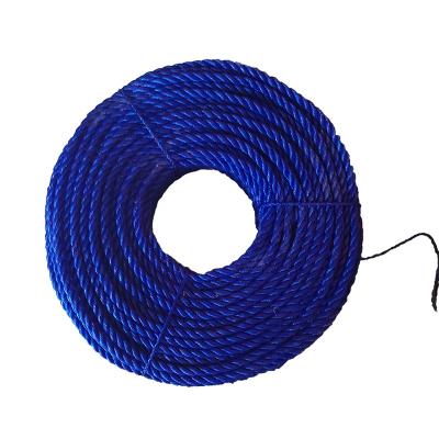 China Hot Selling Polyethylene 4MM Twisted And Up Danline PE Twine Rope Trasmallo De Pesca Colorful Tramails Fishing Net For Sale for sale