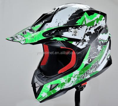 China Unique ABS YM-211 DOT Kids Crossover Helmets Motorcycle Helmets Off Road Racing Helmet Motocross Helmet for sale