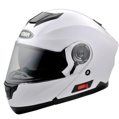 China Road motocross helmet OEM CEE R22-05 standard fashion visor motorcycle helmet YEMA YM-926 double for sale