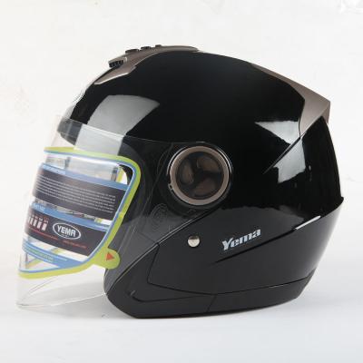 China YM-623 ABS Half Face Double Helmet CEE Helmet Visor Helmet for sale