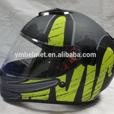 China Factory OEM Full Face Adjustable Stylish Full Face Motorcycle Helmets Straight Off Road Helmet Vega Stitch Helmets YM-830 for sale