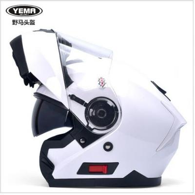 China 2017 high quality road motocross helmet new product OEM factory direct helmet DOT approved dual helmet visor helmet YM-926 for sale