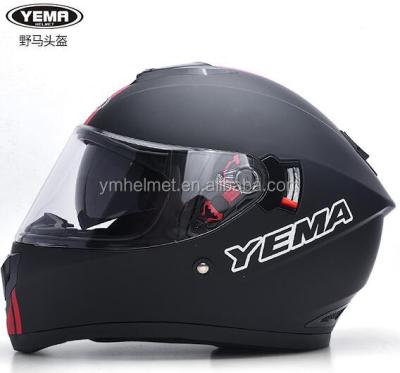 China YM-830 Full Face Double Visor Full Face Helmet Adjustable DOT Motorcycle Helmet for sale