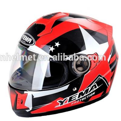 China Motorcycle PP/Plastic pp Double Material Full Face Helmet Sun Visor (YM-828) for sale