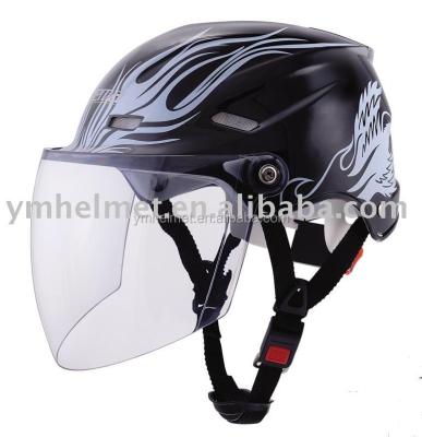 China ABS YM-309 DOT summer yema mini motorcycle helmet for sale