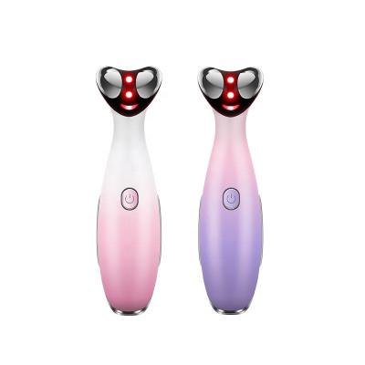 China Wrinkle Remover RF EMSHeated Eye Massager For Anti Aging Dark Circle Removal Relieve Dark Circles To Eye Bags And Puffiness for sale