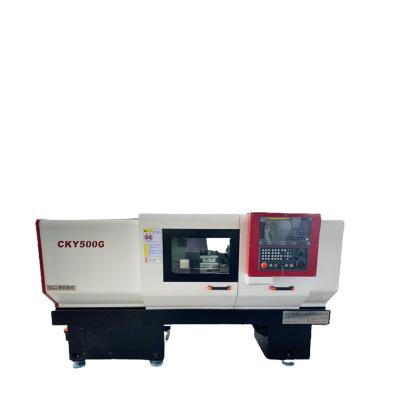 China Machinery repair shops China high precision flat bed ck6150 cnc automatic lathe machine Siemens 808D for sale