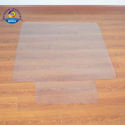 China Washable Vinyl Chair Mat Protector for Hard Floors - 47 x 35 inches for sale