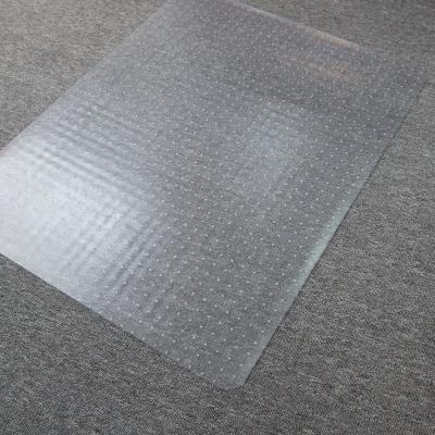 China Good Selling High Quality Plastic Washable Mat For Office Chair withNails for sale