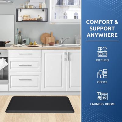 China Washable Luxury Waterproof Kitchen Cushioned Anti-fatigue Anti-fatigue Comfort Floor Mat Non Slip Washable for sale