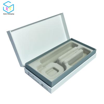 China Recyclable Custom Printed Rigid Cardboard White Paper Display Box For Cardiac Monitor for sale