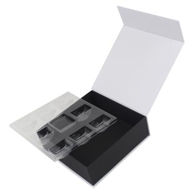 China Recyclable Custom Luxury White Cardboard Gift Box Magnetic Narrow Packaging for sale