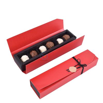 China Recyclable Small Fancy Customize Chocolate Strawberry Boxes for sale