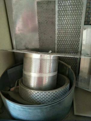 China 0.5mm thickness with 0.5mm hole galvanized Perforated Metal Mesh Coil for sale