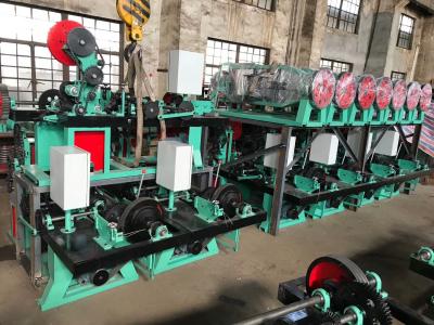 China Straight and Reverse Twisted Barbed Wire mesh Machine with High Speed for sale