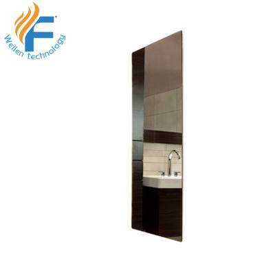 China Bathroom The Mirror Carbon Crystal Wall Mounted Infrared Panel Heater for sale