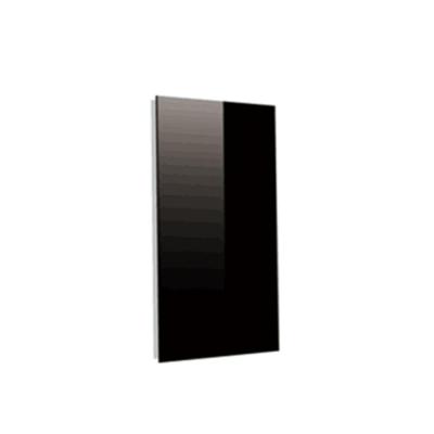 China Bathroom Wall Mounted Carbon Fiber Ceramic Radiator Waterproof 600*1200MM Frameless Strong Glass Panels Heater for sale