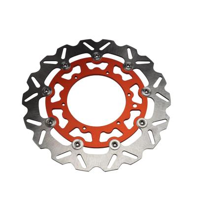 China Easy To Install High Quality Easy Install Rounding Stainless Steel Front Brake Motorcycle Disc for sale