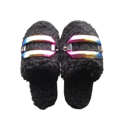 China Fashion Trend Lady Outdoor Casual Flat for Women PVC OEM Women Slippers High Quality Large Size Black Slides for sale