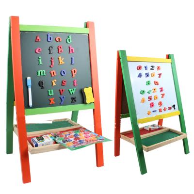 China Wooden Standing Reusable Magnetic Studying Drawing Board for sale