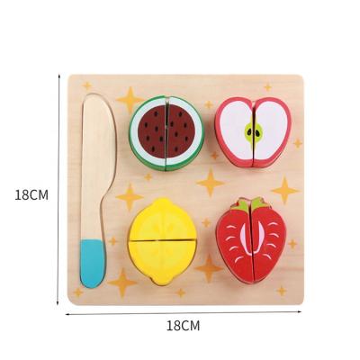 China children's house kitchen pretend play fruit cutting toy vegetable toy FIKB009 for sale