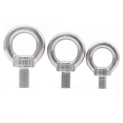 China Automotive Industry 5/8 Stainless Steel Eye Bolt Carbon Lifting Zinc Galvanized Eye Bolts for sale