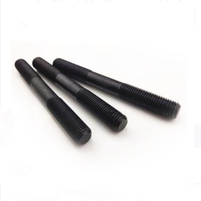 China Double End Factory Direct High Tensile Black Stud 8.8 10.9 12.9 Bolt for sale