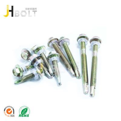 China Pan Sandwich Panel Screw Self Drilling Roofing Screws Aluminum Hex Head Self Drilling Screw for sale