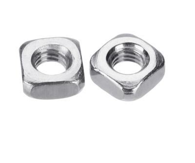 China Heavy Industry Customized DIN557 High Quality Square Stainless Steel M3 Nuts for sale