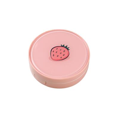 China Wholesale Hot Sale Cartoon Contact Lens Care Mate Easy Carry Round Box for sale