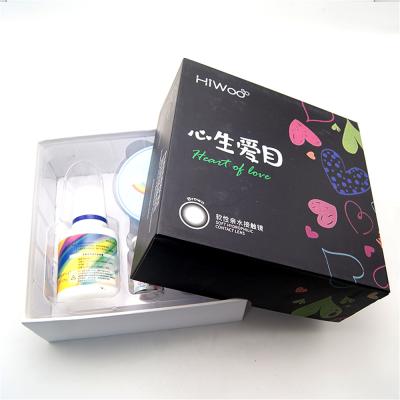 China Custom contact lens case box ABS contact lens case box factory lenses presentation box contact lens wholesale packaging boxes for sale