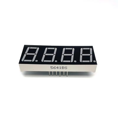 China Indoor Four 4 7 Segment Led Display 0.56 Inch Led Digital Display Red 7 Segment Led Display For Digital Advertising Monitor for sale