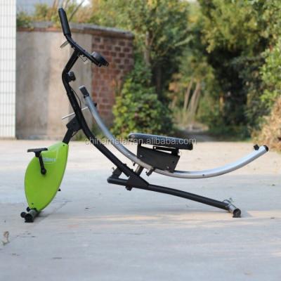 China Commercial home use ab abdominal BIKE fitness machine / magnetic rotation bike for sale