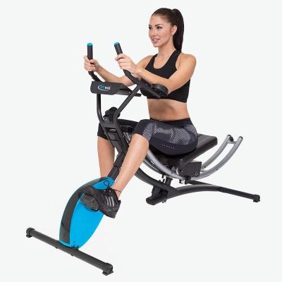 China Hot Sale Home Use Abdominal Exercise Equipment Multi Function Ab Machine Air Bike for sale