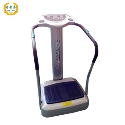 China 120kgs Body Shaker 200w Vibration Machine , Crazy Fit Body Massage Vibration Plate for sale