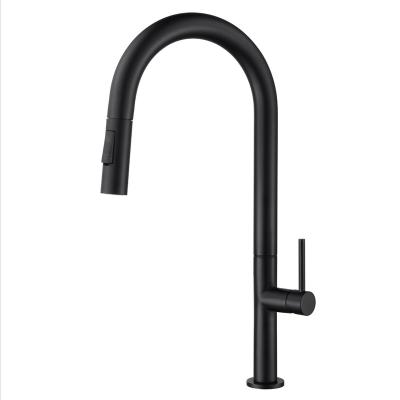 China Sense Faucets Taps Manufacturer Brass Kitchen Tap Single Handle Pull Down Kitchen Faucets Mixer Tap Hot And Cold Water Pull Out Kitchen Faucet for sale