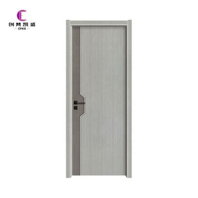 China Manufacturer Carbon Crystal Wood Door Interior Safe Exterior Doors Waterproof Wood Entry for sale