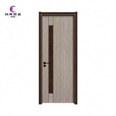 China Factory Wholesale Furniture Waterproof Fashionable Modern Design Main Room Wooden Door for sale