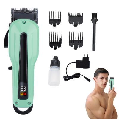 China Hotel Green New Suttik D04 Beard Trimmer and Clipper for Men Professional OEM Trimmer Adjustable Custom Barber for sale