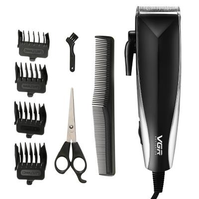 China Professional Men's Electric Cable Car Clipper Barber To Plug In Duty Hair Trimmer Clipper Attached Haircut With Scissors And Comb for sale