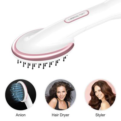 China Other Pet Hair Dryer Brush Straightener Anti Scald Automatic Temperature Dog Hair Dryer Straightener Brush 2020 for sale