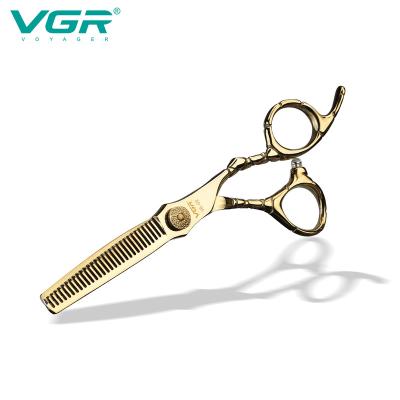 China Gold Professional Stainless Steel Hair Thinning Scissors Barber Hairdressing Hair Cutting Scissors Scissors VGR V6-02 and Thinning Scissors for sale