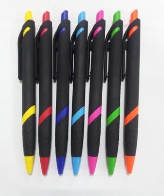 China Promotional Pen Novelty Good Material Rubber Writing Pen Ballpoint Pen for sale