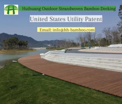 China Anti-Mildew Service US Patent Outdoor 100% Bamboo Moso Strandwoven Decking for sale