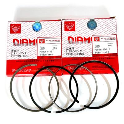 China 8-98017-166-0 Engine Piston Ring ISUZU Engine Parts For 8-98152-901-0 ZAX240-3 for sale